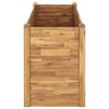 vidaXL ガーデントールプランター 160x60x84cm アカシア無垢材