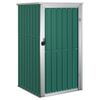 vidaXL 園芸用具物置 88x89x161cm 亜鉛メッキ鋼製 グリーン