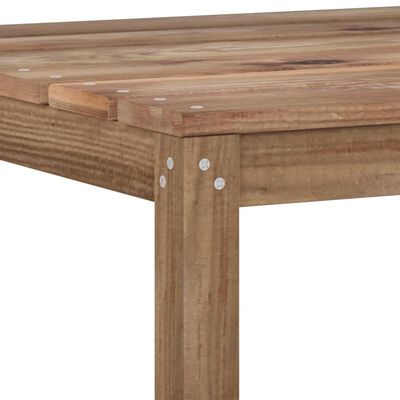 vidaXL ガーデンパレットテーブル 2点 60x60x36.5cm 含浸パイン材