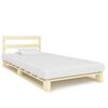 vidaXL すのこベッドフレーム パイン無垢材 90x200cm