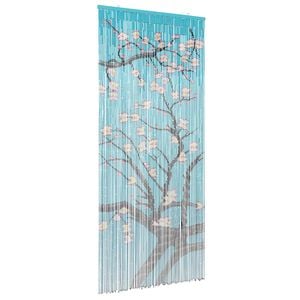 vidaXL 虫用ドアカーテン multicolor 200 x 90 cm 竹