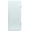 vidaXL 壁掛け式便器用プライバシースクリーン 90x40 cm 強化ガラス