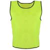 vidaXL スポーツビブ 10点セット ジュニア イエロー