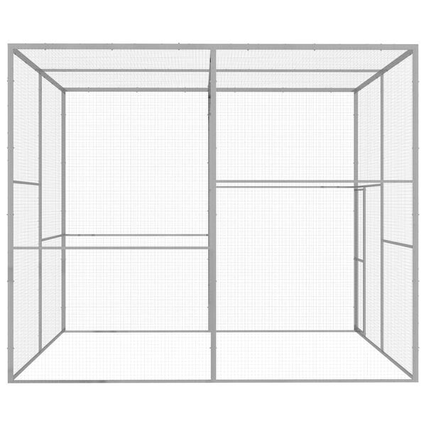 vidaXL 猫用ケージ 3x3x2.5m 亜鉛メッキ鋼製