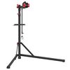 vidaXL 自転車修理スタンド 折りたたみ式 調節可能 92-152cm レッド スチール