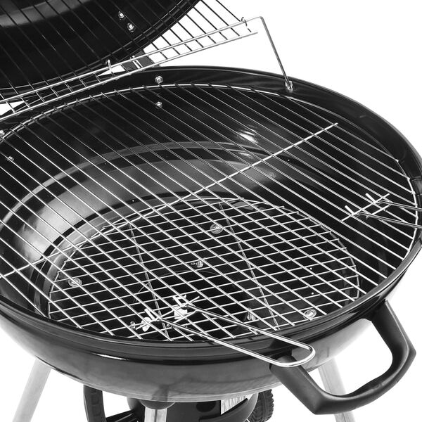 vidaXL 313358 vidaXL Kettle Charcoal BBQ Grill 73x58x96 cm Steel