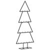 vidaXL 金属製クリスマスツリー デコレーション用 ブラック 90cm