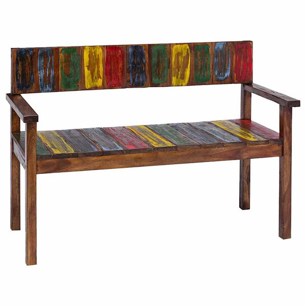 vidaXL ダイニングチェア 4点セット 再生無垢材