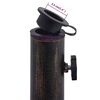 vidaXL パラソルベース 鋳鉄製 12kg 48cm ブロンズ