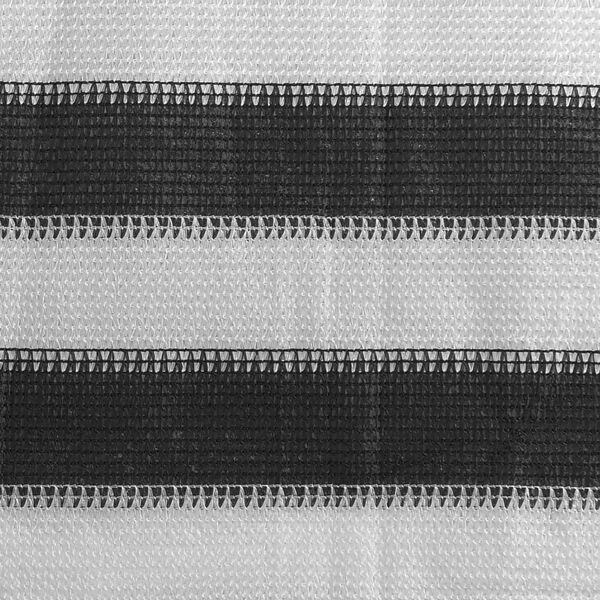 vidaXL バルコニースクリーン 75x300cm 高密度ポリエチレン製 アントラシート＆ホワイト