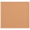 vidaXL コルクボード（無垢パイン材フレーム付き）60x55 cm