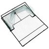 vidaXL 鳥の罠 緑 50 x 60 x 1.9 cm ポリエチレン