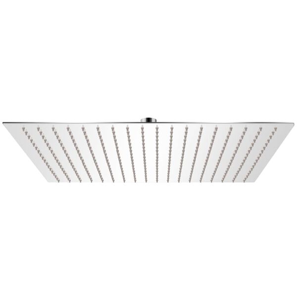 vidaXL レインシャワーヘッド ステンレススチール製 50×50cm 角型