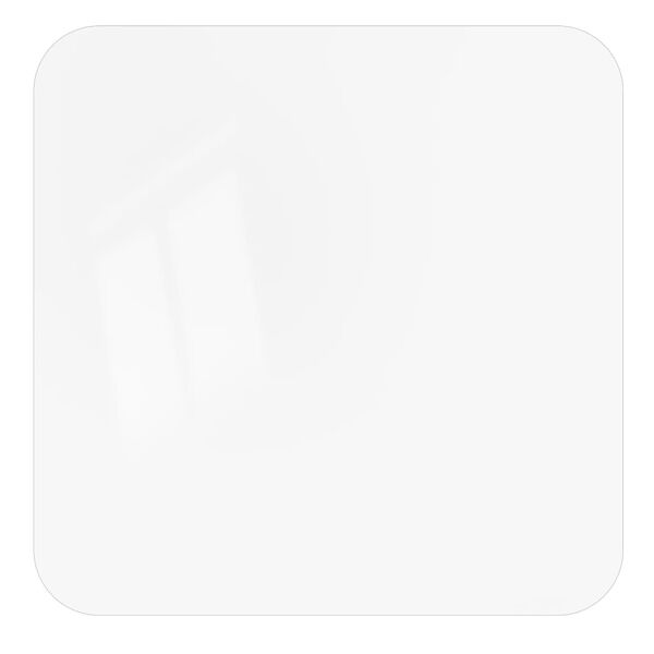 vidaXL フロアマット ラミネート/カーペット用 90x90cm