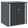 vidaXL ガーデン収納ボックス ブラック 101.5 x 82 x 100 cm スチール