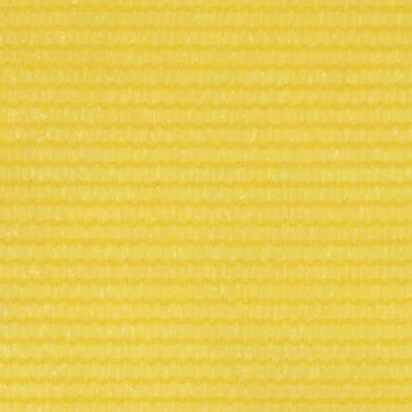 vidaXL バルコニースクリーン イエロー 120x400cm 高密度ポリエチレン