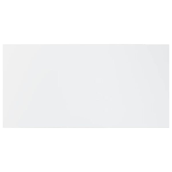 vidaXL 本棚ボード 4点 ハイグロスホワイト 60x30x1.5cm エンジニアリングウッド