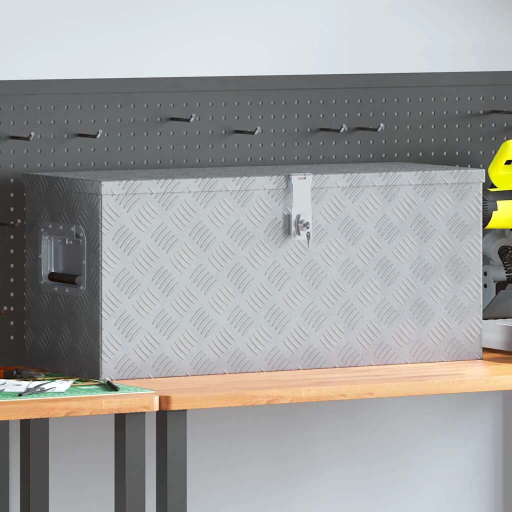 vidaXL アルミボックス 80x30x35cm シルバー | vidaXL.jp