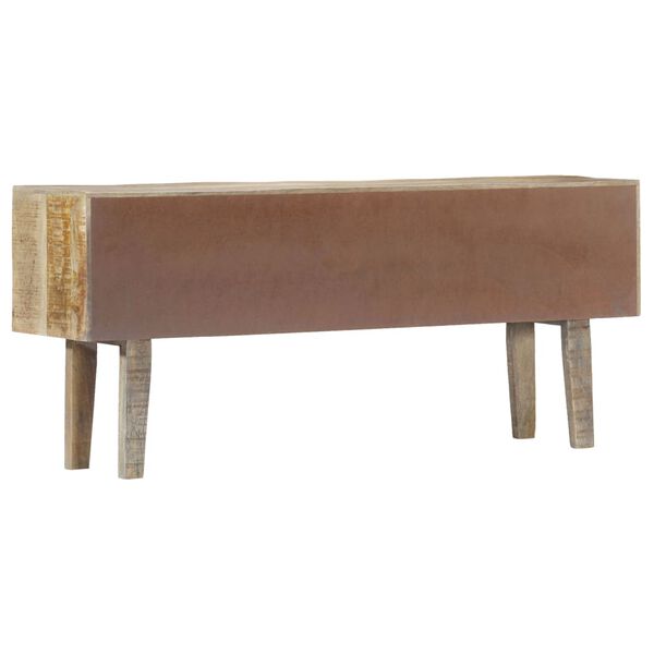 vidaXL サイドボード 140x30x60cm マンゴー無垢材