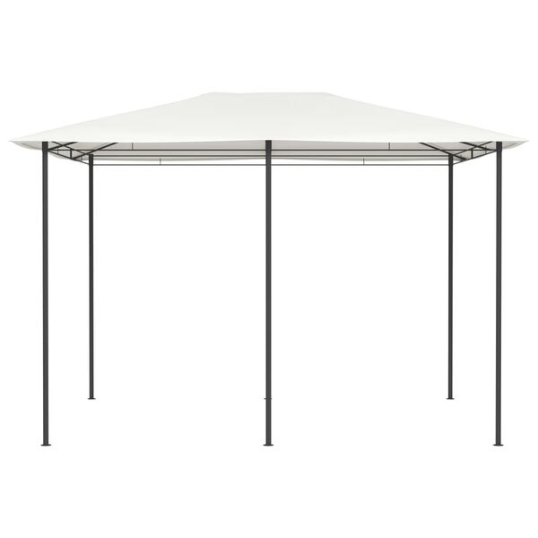 vidaXL ガゼボ 3x4x2.6m クリーム 160g/m&sup2;