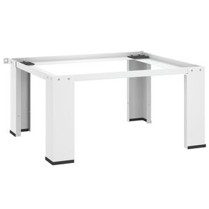 vidaXL 洗濯機置き台 ホワイト