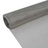 vidaXL ワイヤーフェンス 100 x 500 cm ステンレススチール304 シルバー