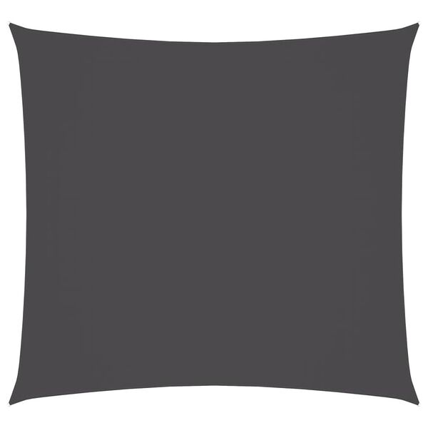 vidaXL サンシェード 3x3m 角型 オックスフォード生地 アントラシート