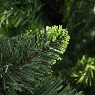 vidaXL フェイククリスマスツリー 松ぼっくり付き 150cm グリーン