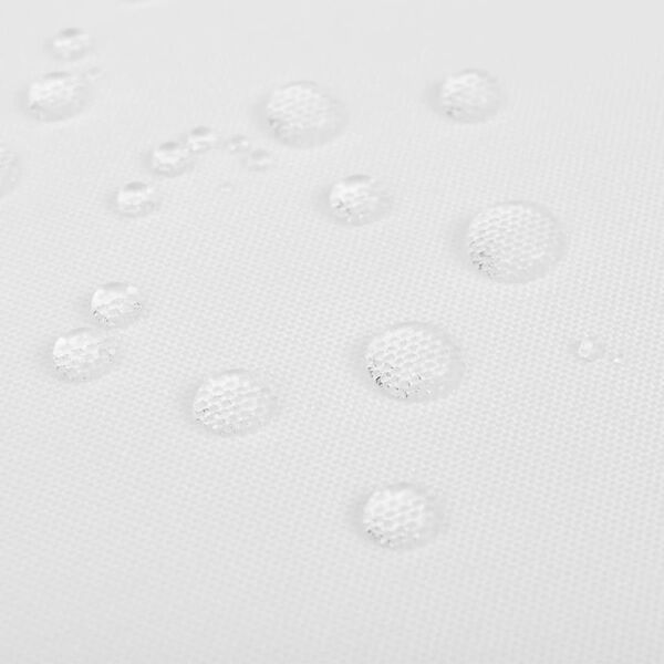 vidaXL テーブルクロス 5点 ホワイト 190x130 cm