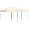 vidaXL 折り畳み式ポップアップテント 3 x 6 m クリームホワイト