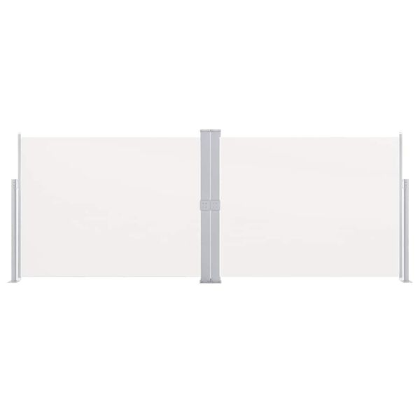 vidaXL 引き込み式サイドオーニング 140x1000cm クリーム