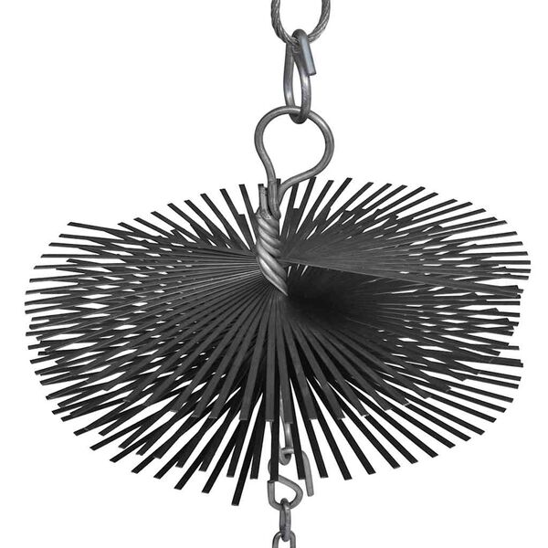 vidaXL 煙突用クリーニングブラシ 丸型 径25cm