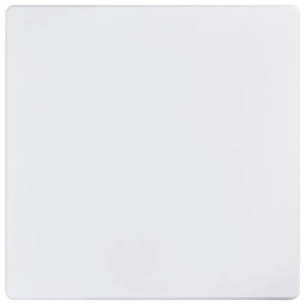 vidaXL バーテーブル ホワイト 60x60x111cm MDF製