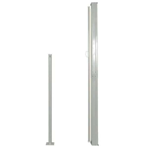 vidaXL パティオ テラスサイド オーニング 160 x 300 cm クリーム