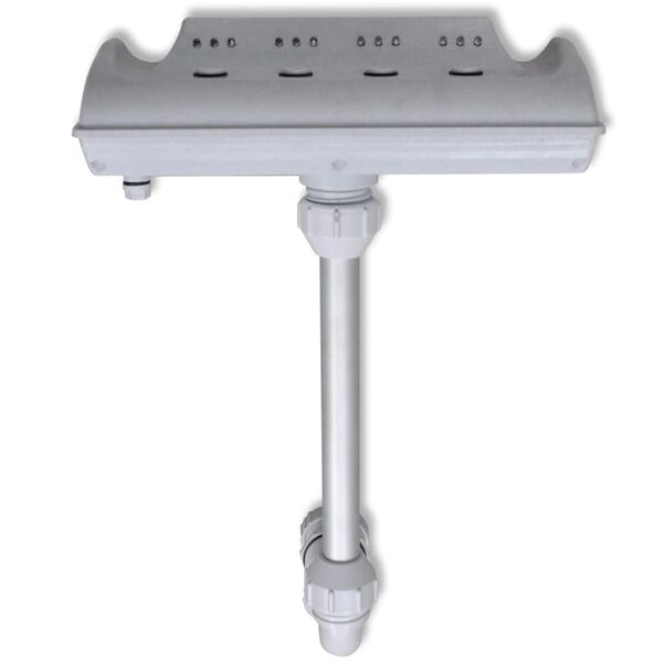 vidaXL プール噴水 LEDライト付き 滝のカスケード型