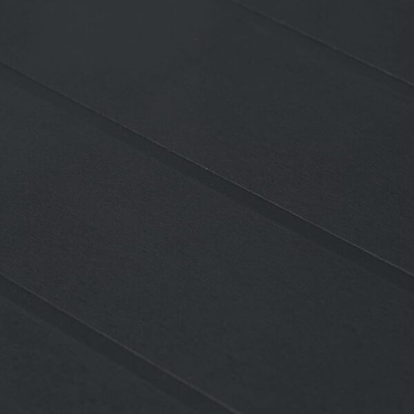 vidaXL ガーデンテーブル 79x79x72cm アントラシート プラスチック製 ラタン風