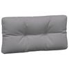 vidaXL パレットソファクッション 3点 グレー ファブリック