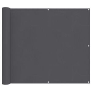 vidaXL バルコニースクリーン アンスラサイト 100 x 300 cm オックスフォード生地
