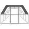 vidaXL 鶏小屋 3x10x2m 亜鉛メッキ鋼製
