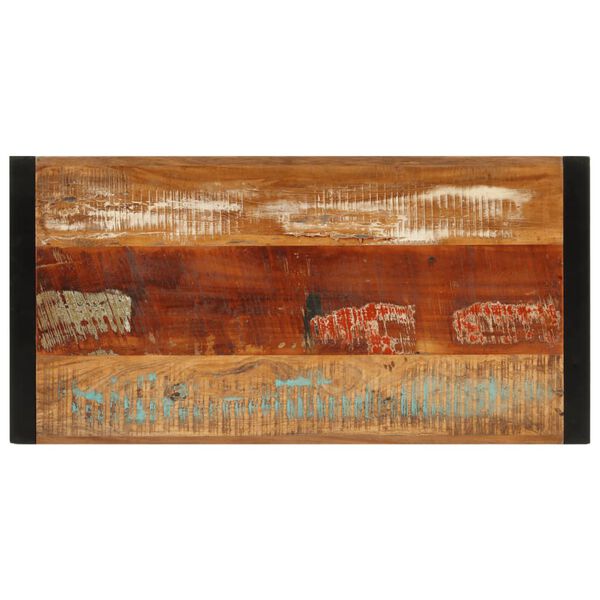 vidaXL バーテーブル 110x55x110 cm 無垢の再生材