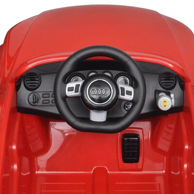 vidaXL Audi アウディ TT RS 電動乗用カー　子ども用 リモコン付き レッド