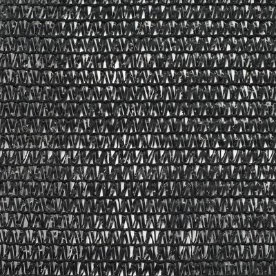 vidaXL テニススクリーン 高密度ポリエチレン製 2x100m ブラック