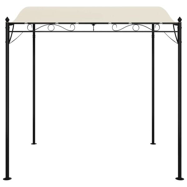 vidaXL キャノピー クリーム 2x2.3m 180g/m&sup2; 生地とスチール
