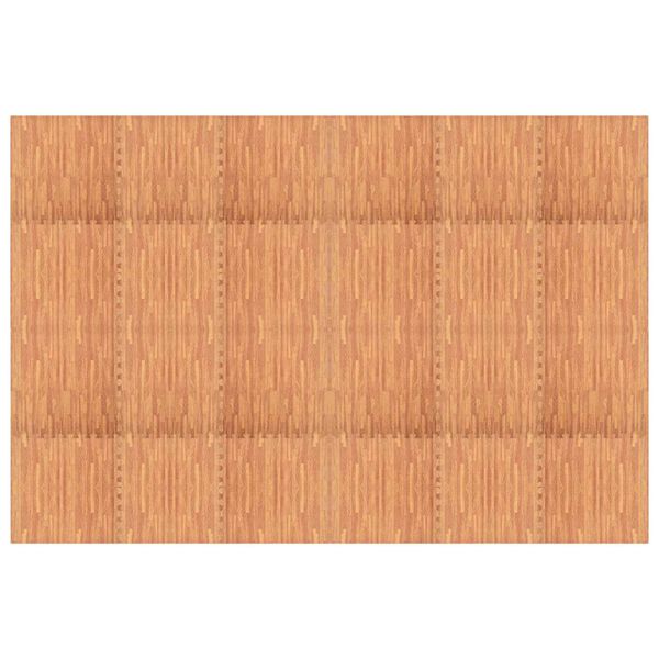 vidaXL パズルエクササイズマット 24 pcs ブラウン 8.64 ㎡ EVAフォーム