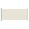 vidaXL 引き込み式サイドオーニング 140x300cm クリーム