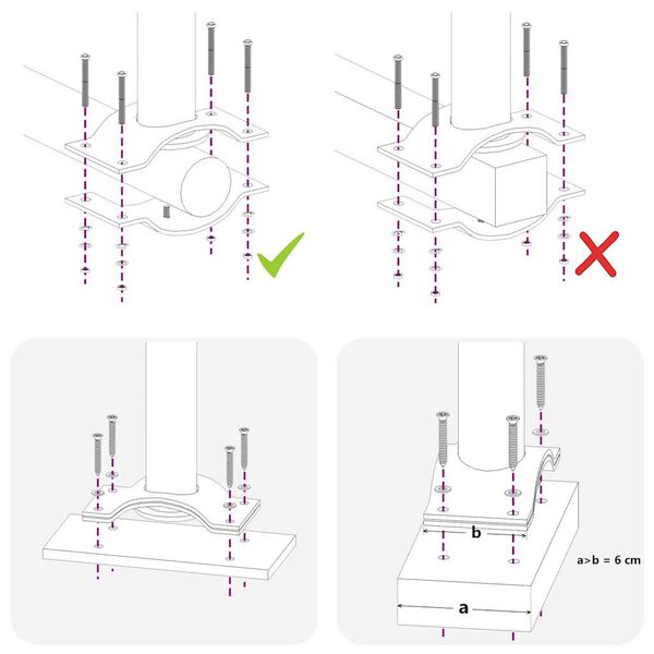 vidaXL パティオ用 引き込み式サイドオーニング 60x300cm グレー