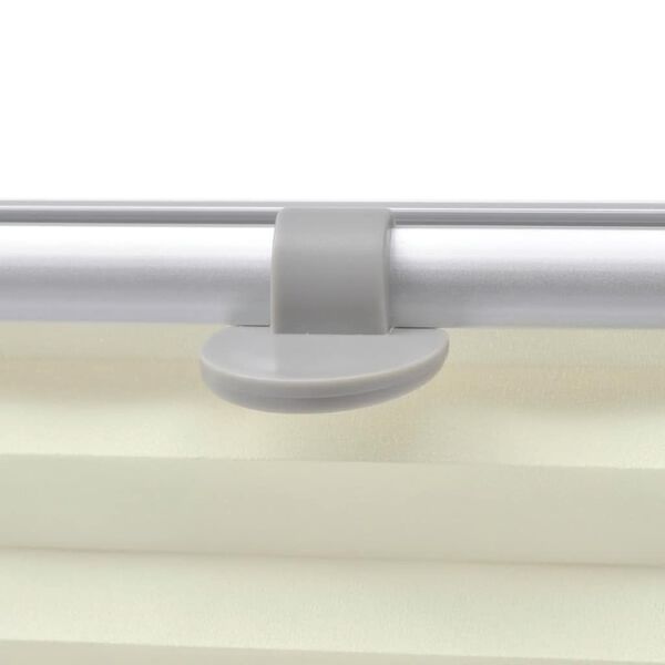 vidaXL プリーツブラインド クリーム SK08