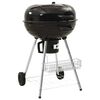 vidaXL 313358 vidaXL Kettle Charcoal BBQ Grill 73x58x96 cm Steel