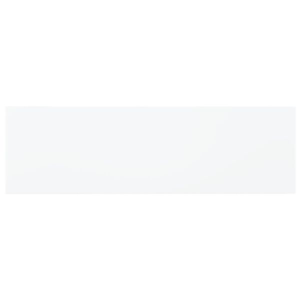 vidaXL 本棚ボード 4点 ホワイト 100x30x1.5cm パーティクルボード