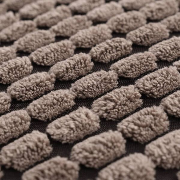 vidaXL クッション2個セット ベロア 45x45cm ブラウン